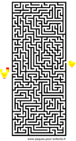 Jeu de labyrinthe pour enfants labyrinthes à imprimer difficile